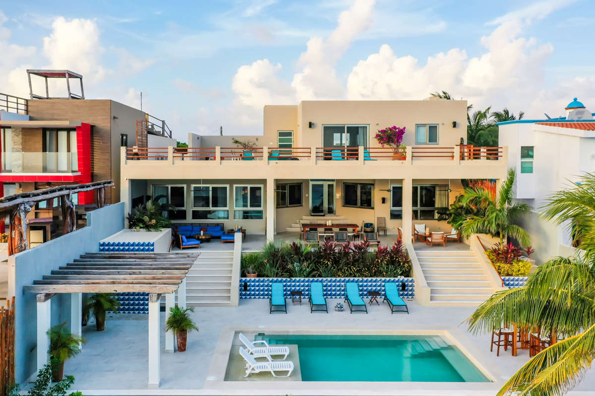 beachfront villa playa del carmen